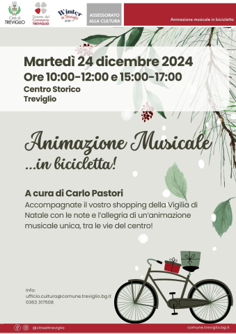 ANIMAZIONE MUSICALE... IN BICICLETTA!