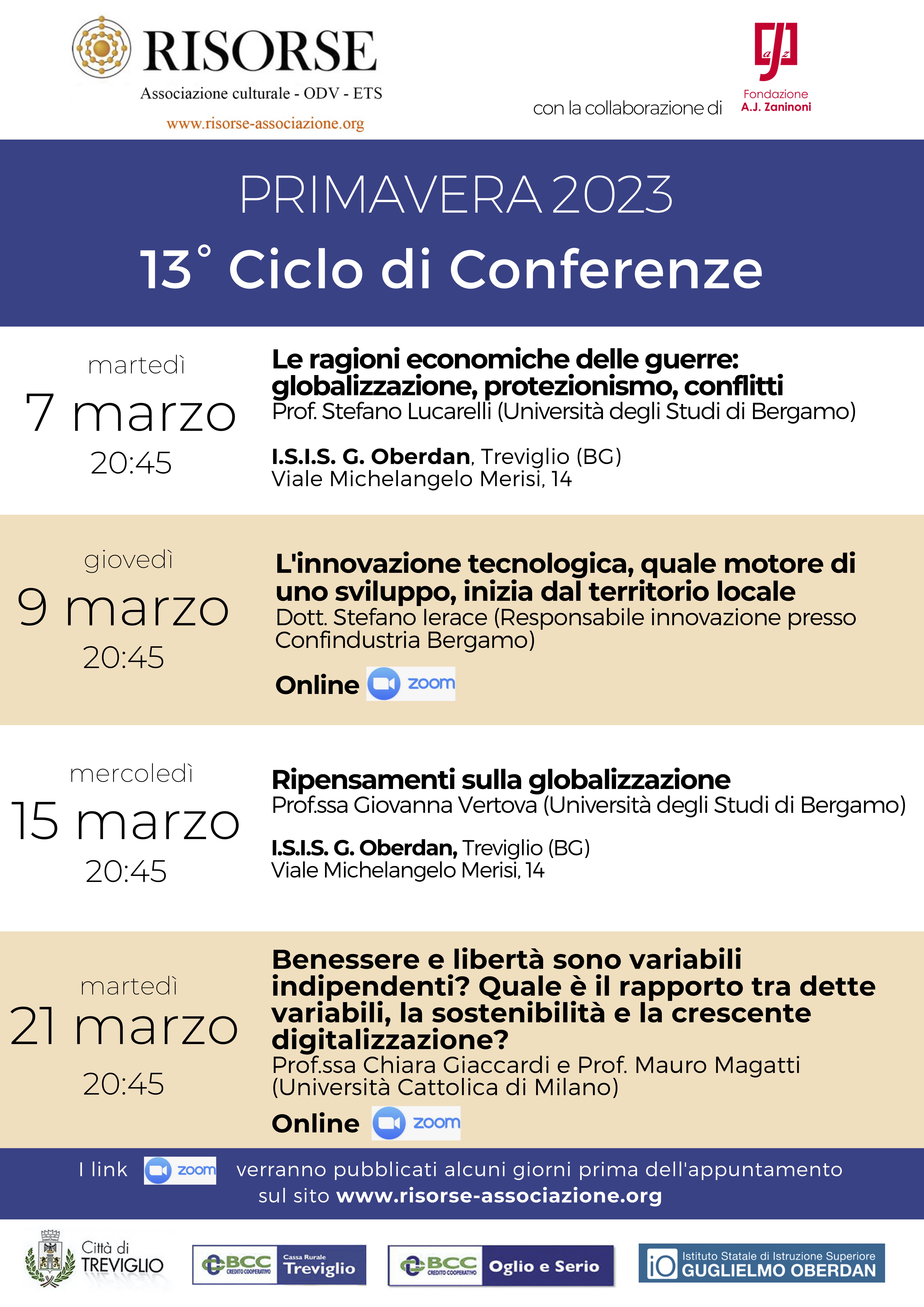 Programma Risorse marzo