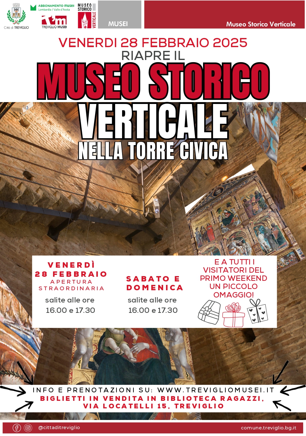 Riapre il Museo Storico Verticale nella Torre Civica