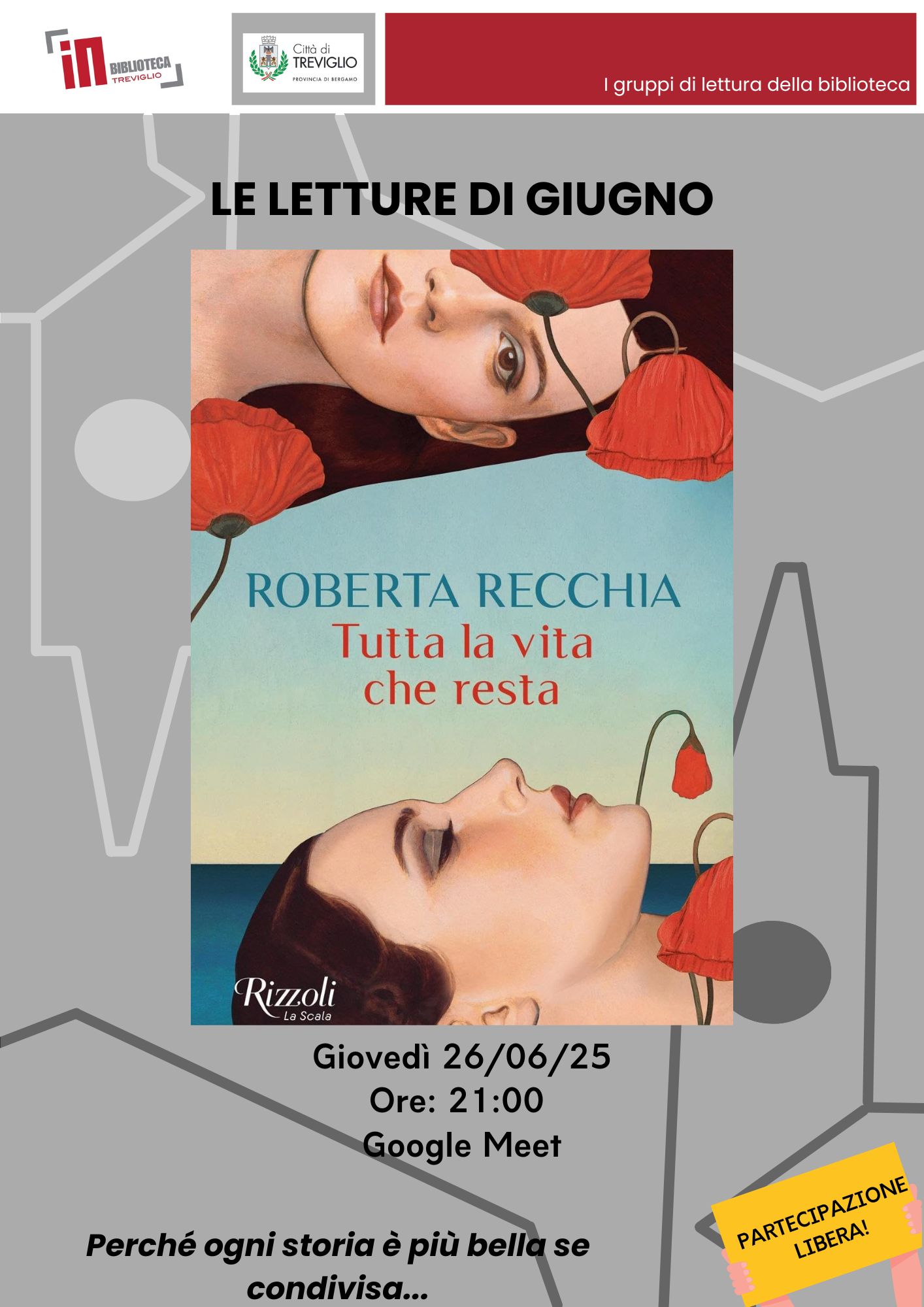 Tutta la vita che resta di roberta recchia - gruppo online 